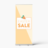 Easter Carrots Pull Up Banner