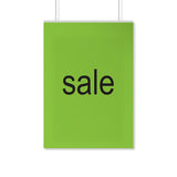 Sale Green Theme Poster