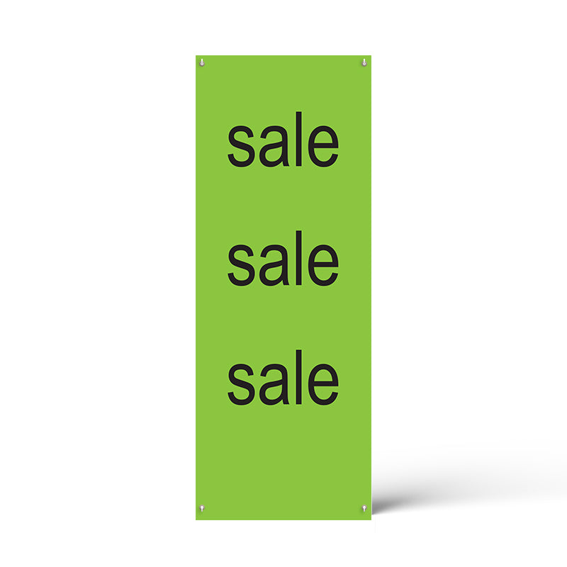 Sale Green Theme X Banner Poster