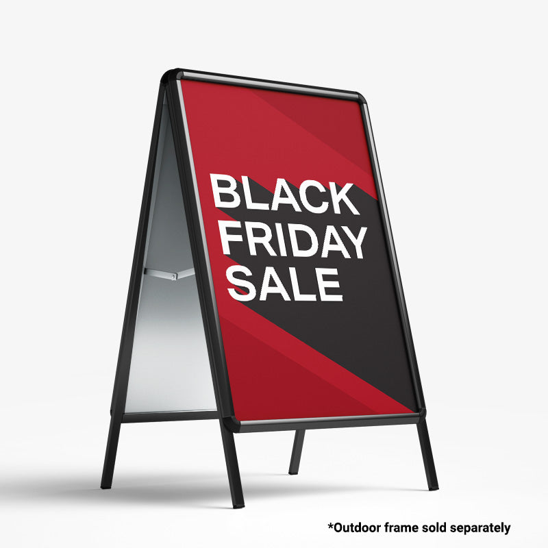 Black Friday Burst A Frame Poster Inserts