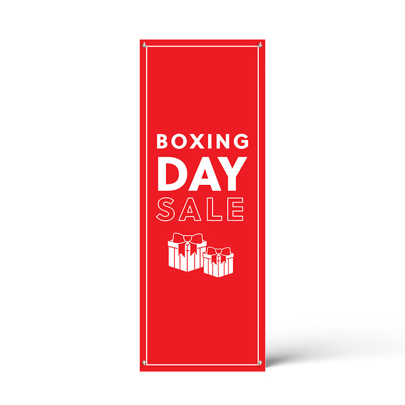 Boxing Day Gifts X Banner Poster