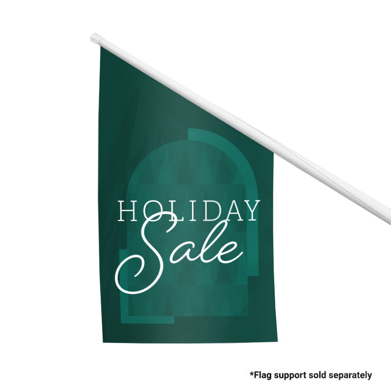 Christmas Holiday Sale Flag