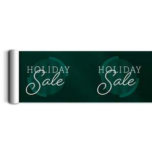 Christmas Holiday Sale Poster Rolls (window valance)