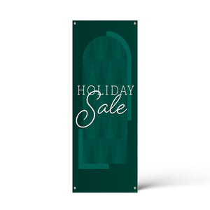 Christmas Holiday Sale X Banner Poster