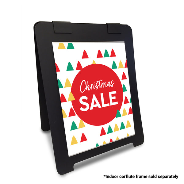 Christmas Repeating Trees A Frame Poster Inserts