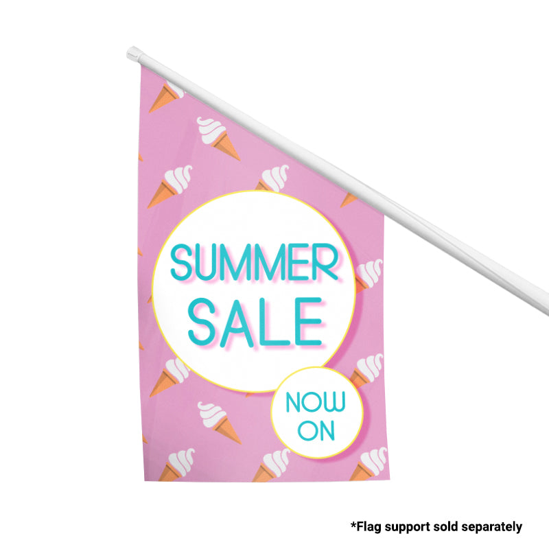Summer Ice Cream Flag