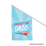 Father's Day Retro Speech Bubble Flag