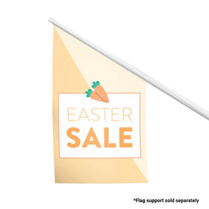 Easter Carrots Flag