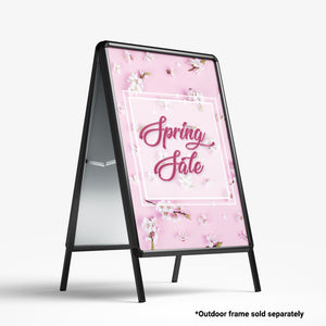 Spring Pink Blossoms A Frame Poster Inserts