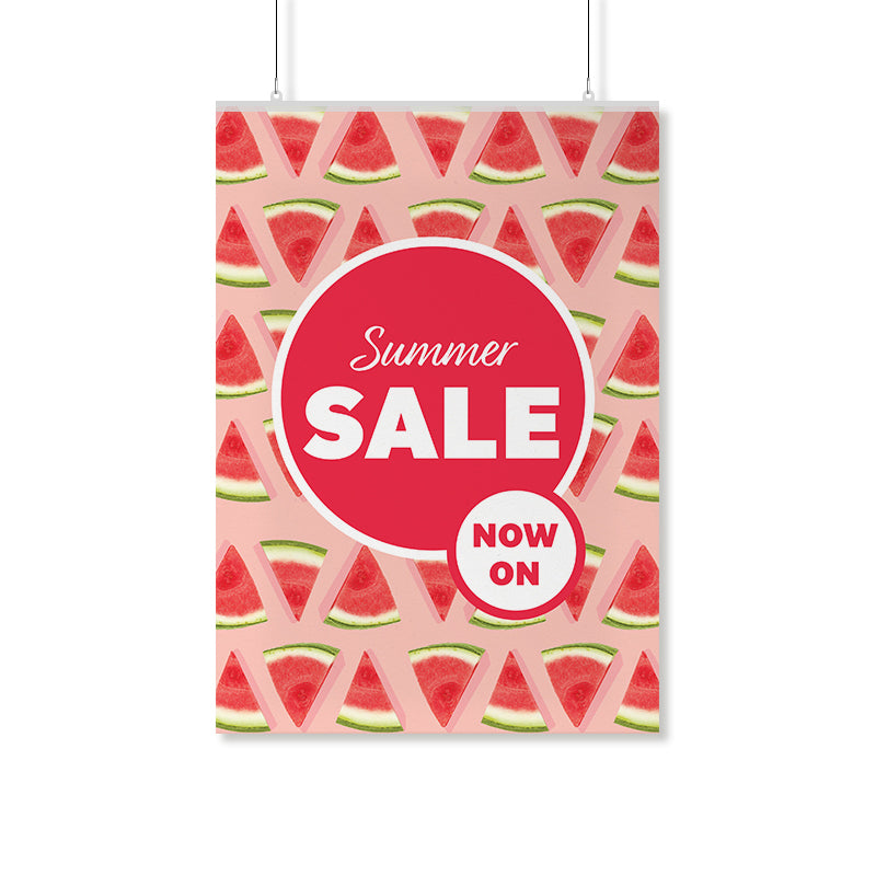 Summer Watermelon Poster