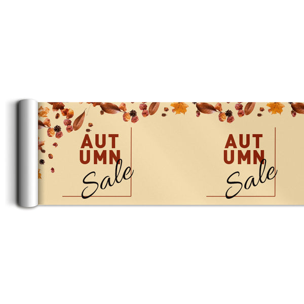 Autumn Leaves Poster Rolls (window valance)