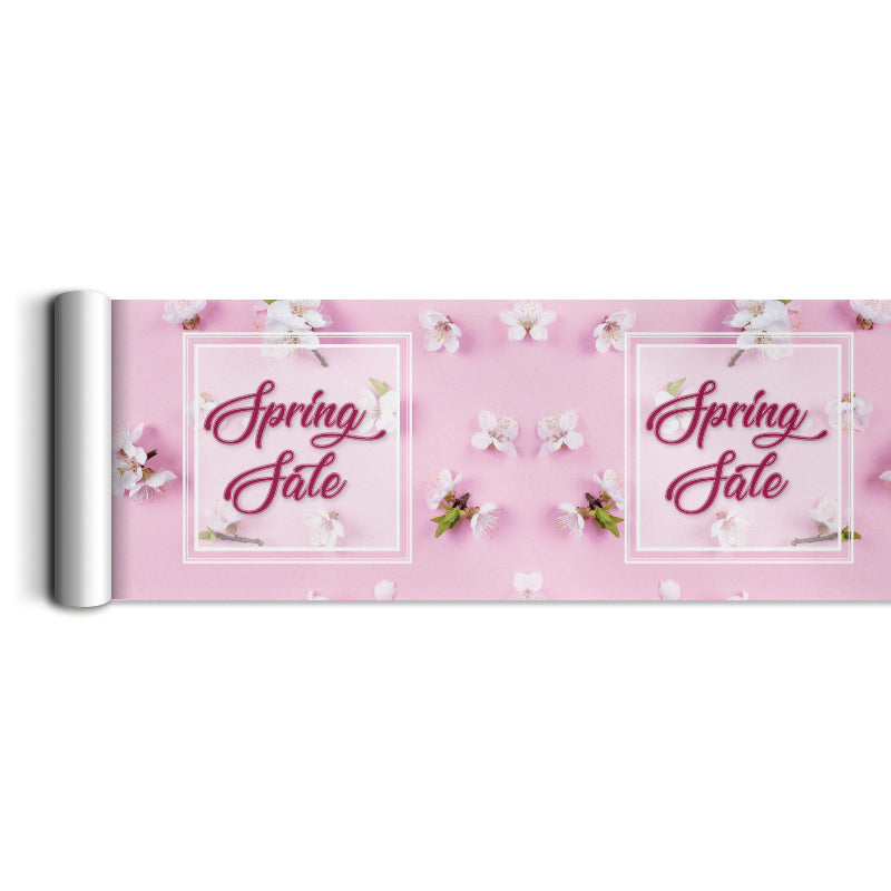 Spring Pink Blossoms Poster Rolls (window valance)