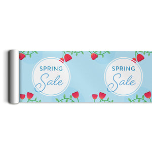 Spring Flowers Poster Rolls (window valance)