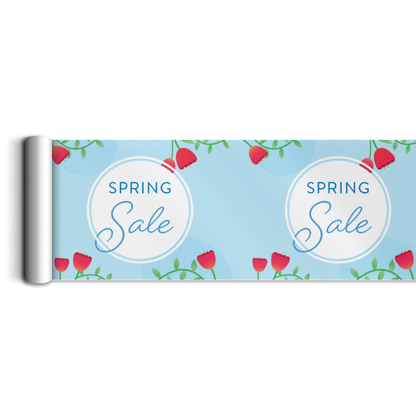 Spring Flowers Poster Rolls (window valance)