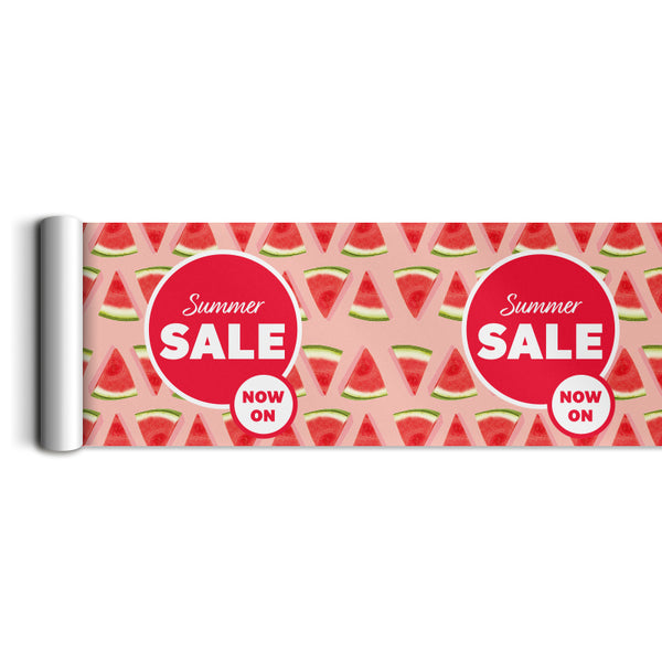 Summer Watermelon Poster Rolls (window valance)