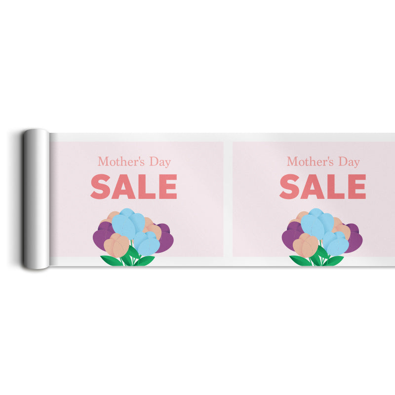 Mother’s Day Bouquet Poster Rolls (window valance)