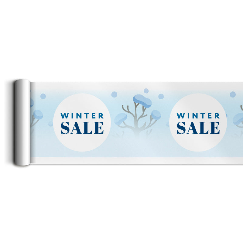 Winter Tree Poster Rolls (window valance)
