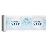 Winter Tree Poster Rolls (window valance)