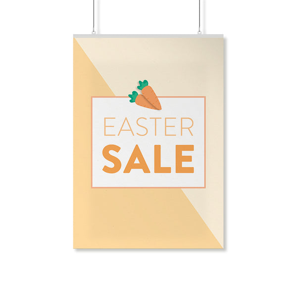 Easter Carrots Poster
