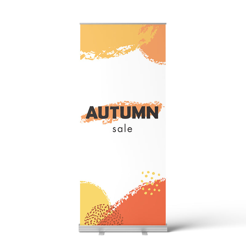 Autumn Abstract Pull Up Banner