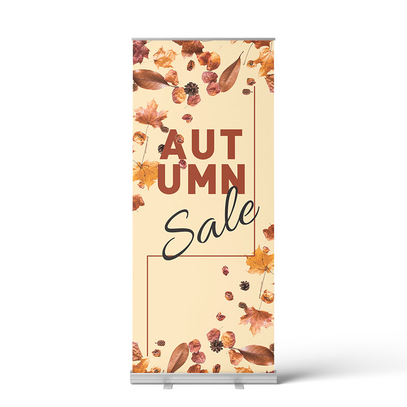 Autumn Leaves Pull Up Banner