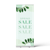 Spring Green Pull Up Banner