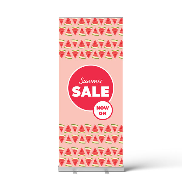 Summer Watermelon Pull Up Banner