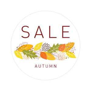 Autumn Modern Window Cling