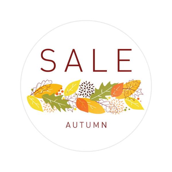 Autumn Modern Window Cling
