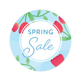 Spring Flowers Window Cling