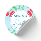 Spring Flowers Window Cling