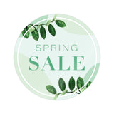 Spring Green Window Cling