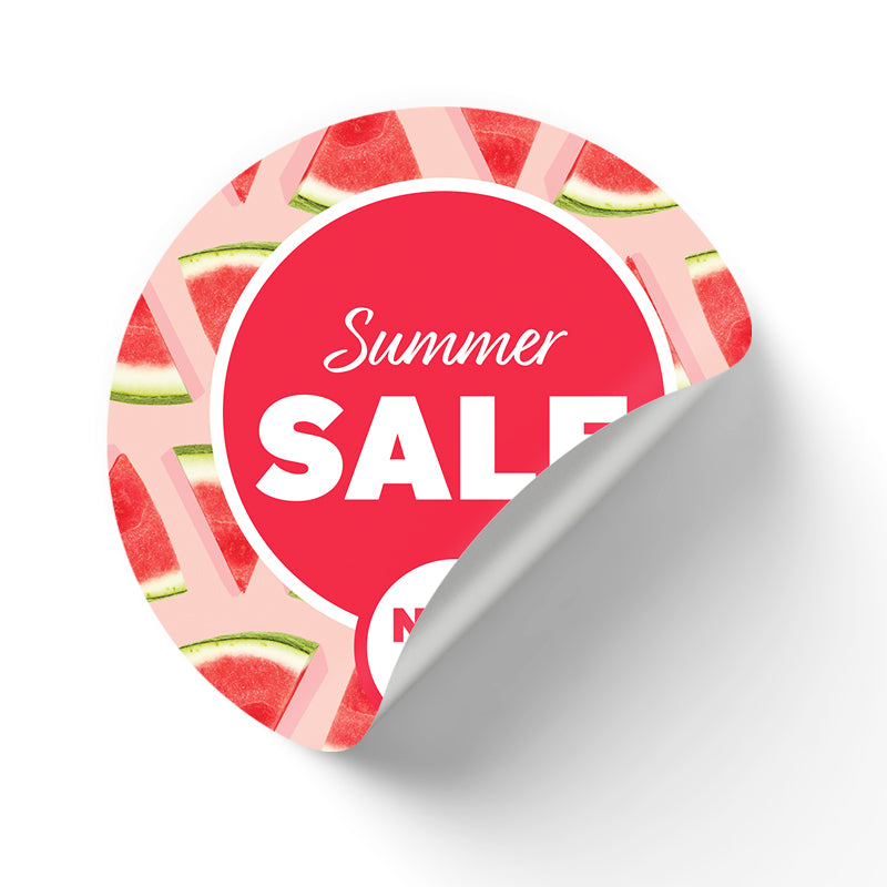 Summer Watermelon Window Cling