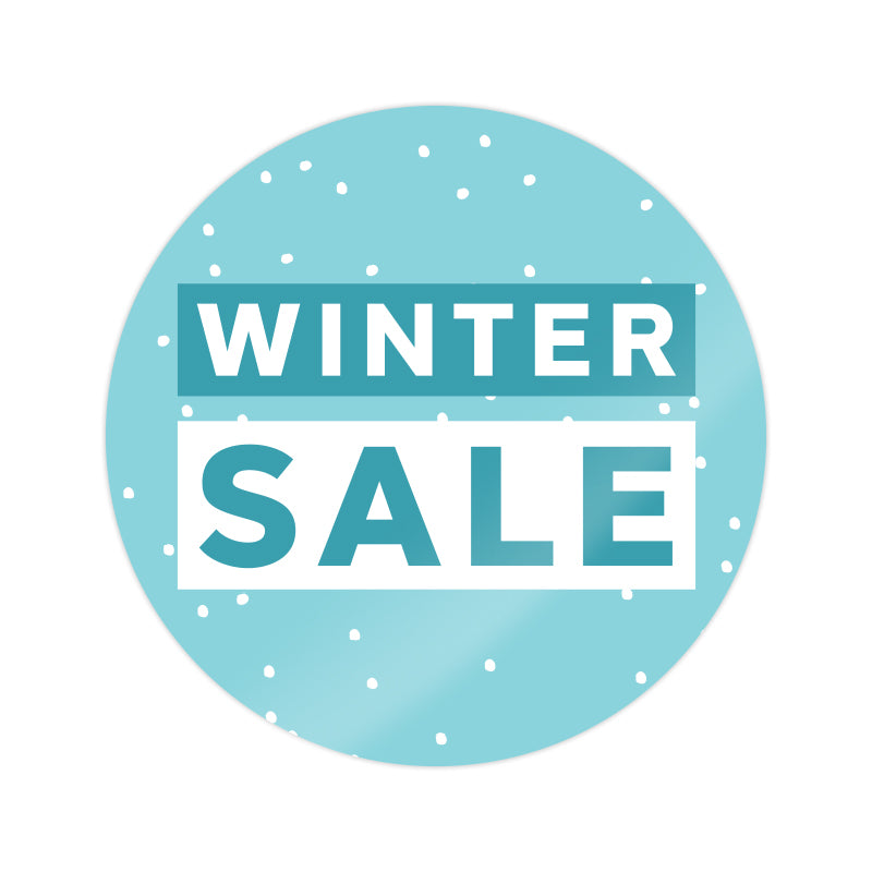 Winter Snow Window Cling