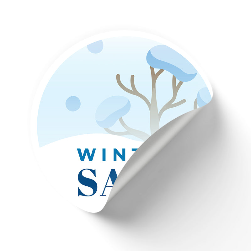 Winter Tree Window Cling