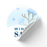 Winter Tree Window Cling