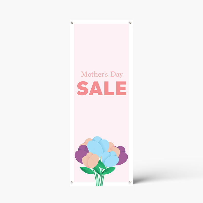 Mother's Day Bouquet X Banner Poster
