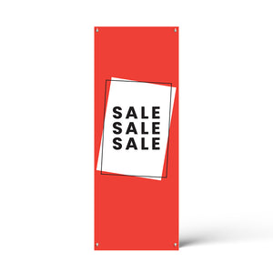 Sale Stylish Design X Banner Poster