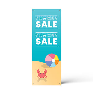 Summer Beach X Banner Poster