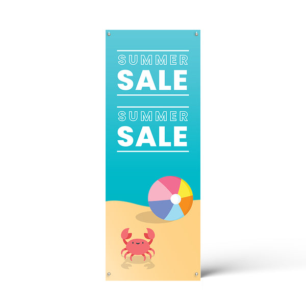 Summer Beach X Banner Poster