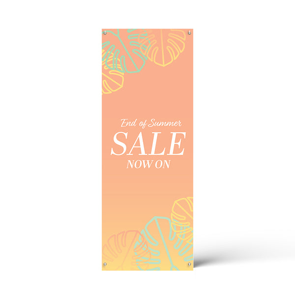 Summer End Of Summer X Banner Poster