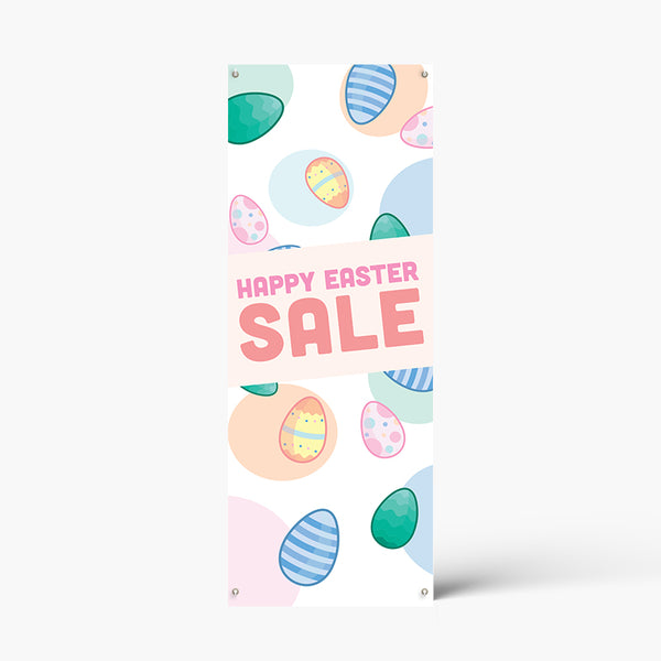 Easter Eggs X Banner Poster