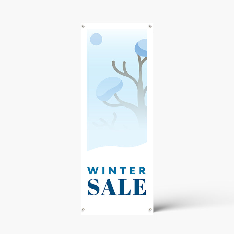 Winter Tree X Banner Poster