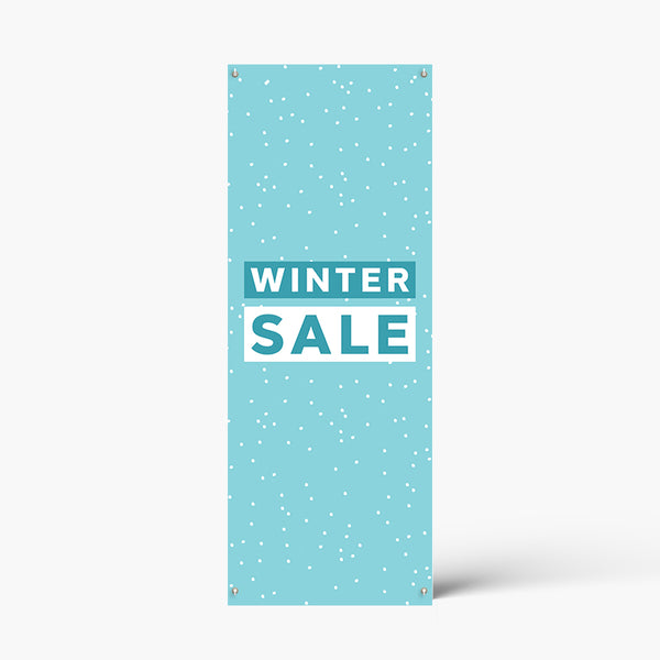 Winter Snow X Banner Poster