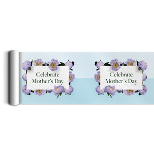 Mother’s Day Flowering Celebrations Poster Rolls (window valance)