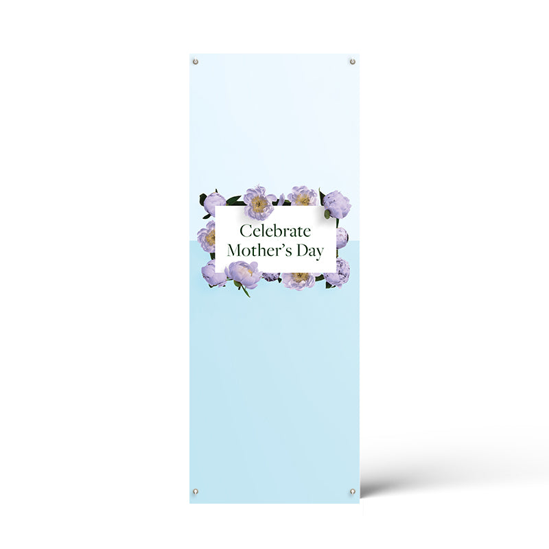 Mother's Day Flowering Celebrations X Banner Poster
